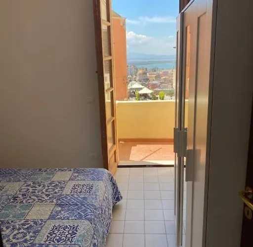 Апартаменты Casa Leonardo, A Panoramic View Of With Free Car Parking Кальяри